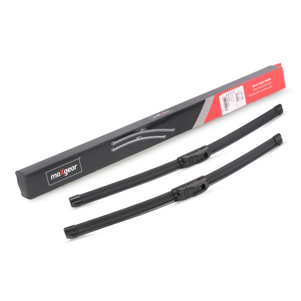 MAXGEAR 39-0056 Wiper blade 530, 475 mm Front, Flat wiper blade, for left-hand drive vehicles