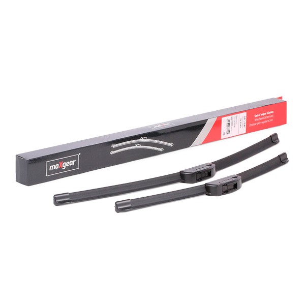 MAXGEAR 39-0145 Wiper blade 600, 450 mm Front, Flat wiper blade, for left-hand drive vehicles