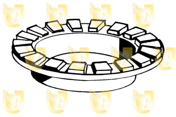 UNIGOM Supporting Ring, suspension strut bearing 390148 buy