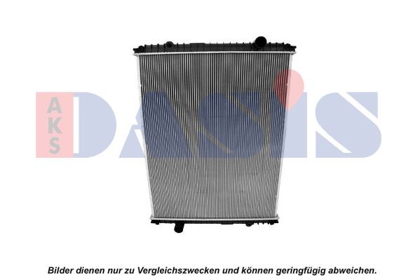 AKS DASIS 390400S Kühler, Motorkühlung für RENAULT TRUCKS Kerax LKW in Original Qualität