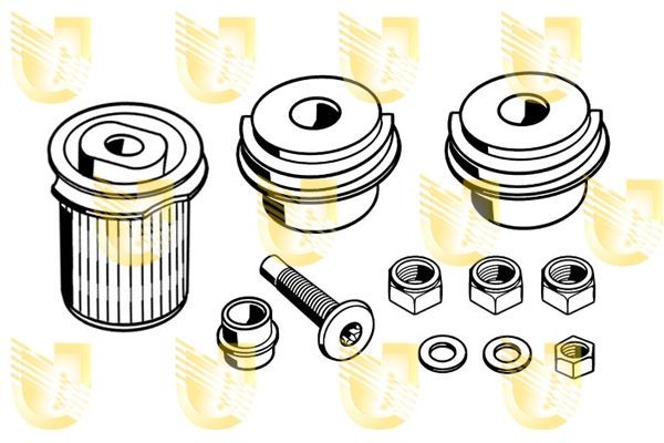 UNIGOM 391631K Repair kit, wheel suspension 210 330 0475