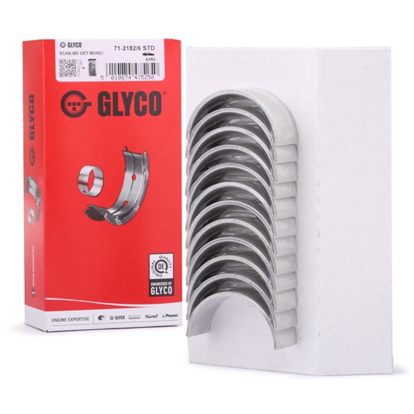 GLYCO Connecting rod bearing 71-2182/6 STD