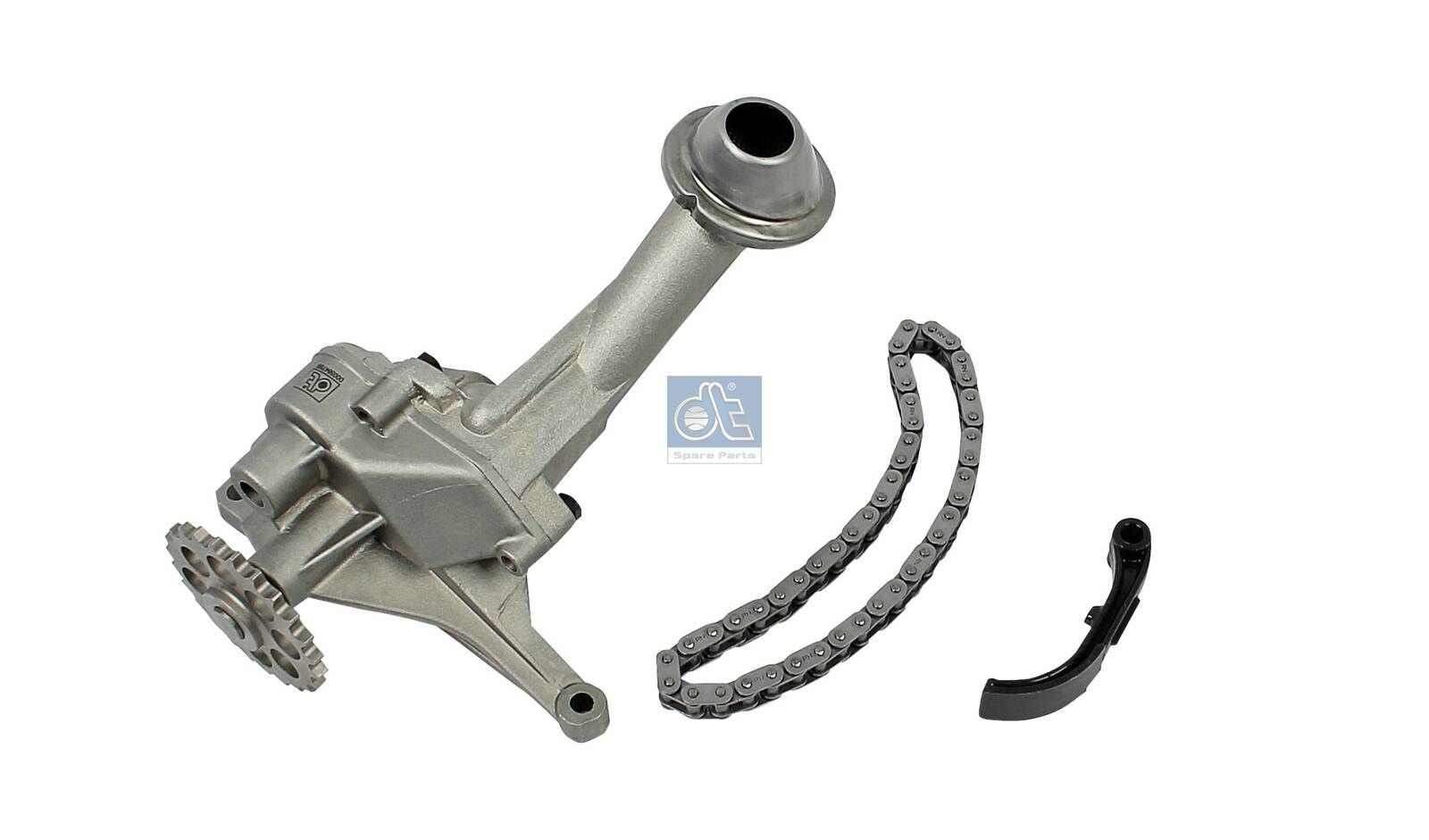 4.69690 DT Spare Parts Engine oil pump SEAT with oil pump chain, with slide rail