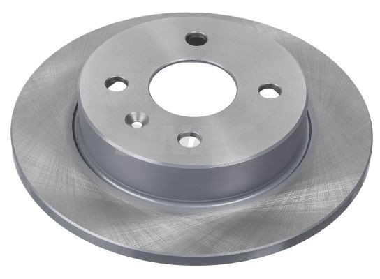 SWAG Rear Axle, 240x10mm, 4x100, solid, Coated Ø: 240mm, Rim: 4-Hole, Brake Disc Thickness: 10mm Brake rotor 40 91 7212 buy
