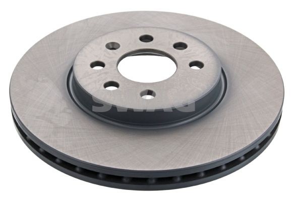 SWAG 40 94 4123 Brake disc Front Axle, 279,7x25mm, 4x100, internally vented, Coated