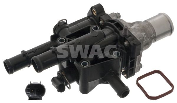 Opel ZAFIRA Coolant thermostat 9683857 SWAG 40 94 9187 online buy