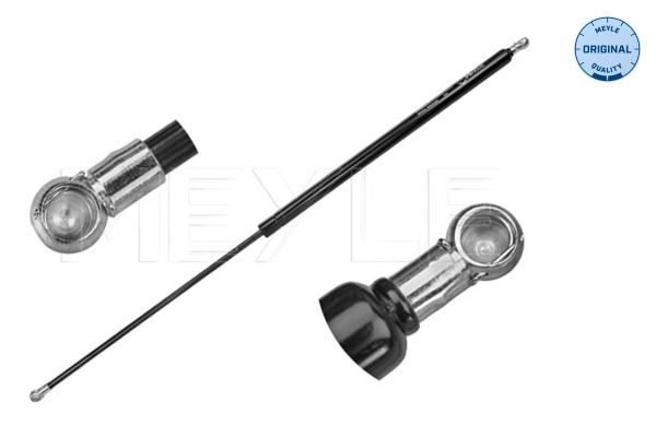 40-40 910 0002 MEYLE Tailgate struts PEUGEOT 670N, 700 mm, for vehicles with tailgate, ORIGINAL Quality