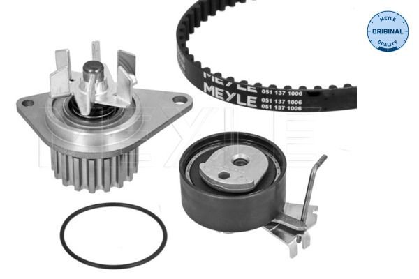 40-51 049 9001 MEYLE Timing belt kit with water pump FIAT with water pump, ORIGINAL Quality, Number of Teeth: 100 L: 952 mm, Width: 17 mm