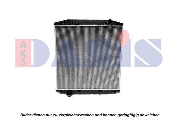 AKS DASIS 400014S Kühler, Motorkühlung für IVECO EuroTech MH LKW in Original Qualität