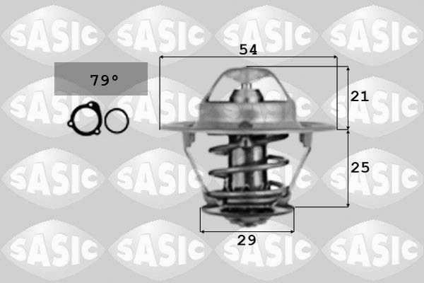 SASIC 4000366 Engine thermostat 4703088