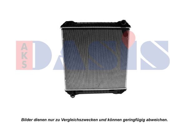 AKS DASIS 400540S Kühler, Motorkühlung für IVECO EuroCargo I-III LKW in Original Qualität