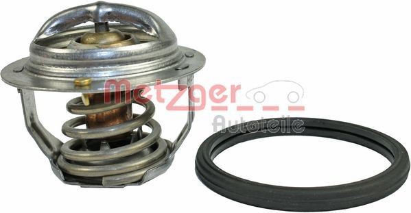 METZGER Opening Temperature: 77°C, with seal Thermostat, coolant 4006099 buy