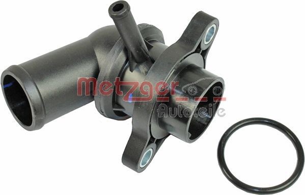 METZGER 4006136 Engine thermostat Opening Temperature: 87°C, with seal, Plastic