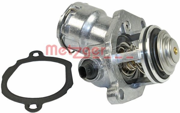METZGER Opening Temperature: 100°C, with seal, Aluminium Thermostat, coolant 4006185 buy