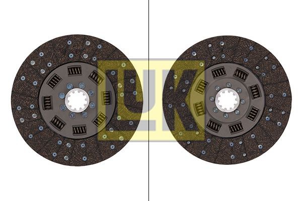 Original 328 0168 10 LuK Clutch disc MERCEDES-BENZ