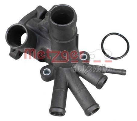 Buy Coolant Flange METZGER 4010002 - VW Pipes and hoses parts online