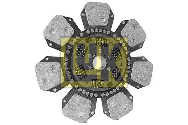 LuK 335 0092 13 Clutch Disc 350mm, Number of Teeth: 20, engine sided