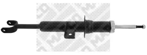 MAPCO 40686 Shock absorber Front Axle Right, Gas Pressure, Twin-Tube, Spring-bearing Damper, Top pin, Bottom Fork