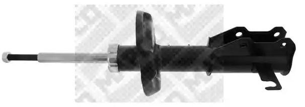 MAPCO 40717 Shock absorber Front Axle Left, Gas Pressure, Twin-Tube, Spring-bearing Damper, Top pin