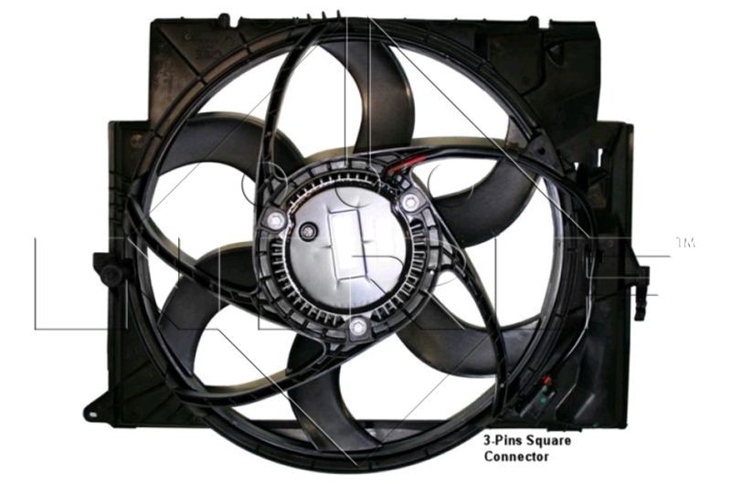 Original NRF Air conditioner fan 47210 for BMW 3 Series