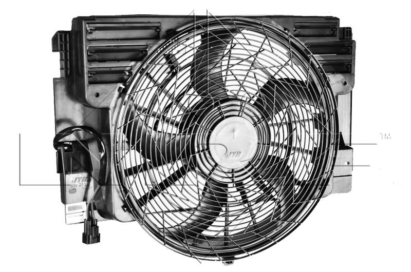 NRF D1: 438 mm, 12V, 400W, with radiator fan shroud, Brushless Motor, with control unit Cooling Fan 47217 buy