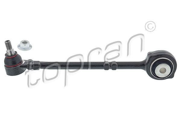 TOPRAN 408 463 Suspension arm with ball joint, with nut, with rubber mount, Lower, Rear, Front Axle Right, Front Axle Left, Control Arm, Black-painted, Cathodic Painting