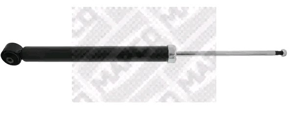 MAPCO 40822 Shock absorber Rear Axle, Gas Pressure, Twin-Tube, Absorber does not carry a spring, Top pin, Bottom eye