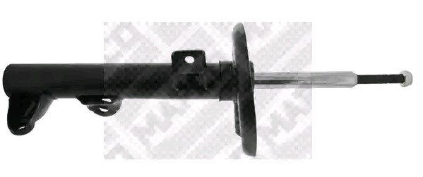 MAPCO 40859 Federbein Vorderachse, Gasdruck, Zweirohr, Federbein, unten Platte, oben Stift