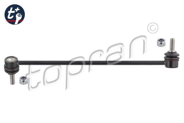 TOPRAN 409 349 Anti-roll bar link Front Axle Left, t+, with nut