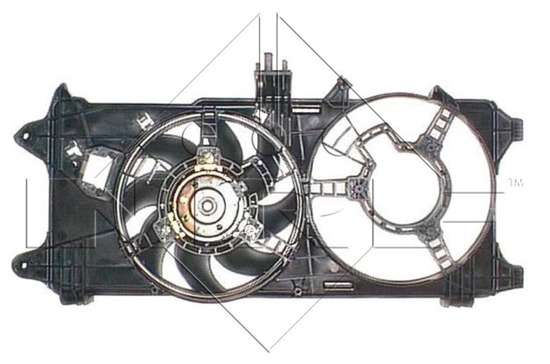 NRF D1: 275 mm, 12V, 250W, with radiator fan shroud Cooling Fan 47234 buy