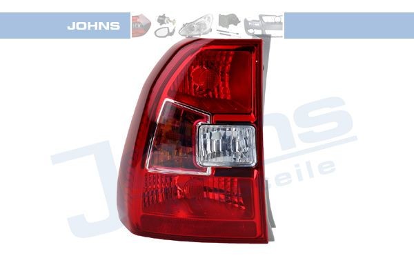 41 86 87-5 JOHNS Tail lights KIA Left, without bulb holder