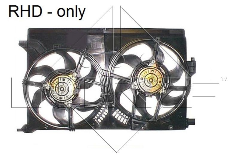 NRF 47316 Fan, radiator SAAB experience and price