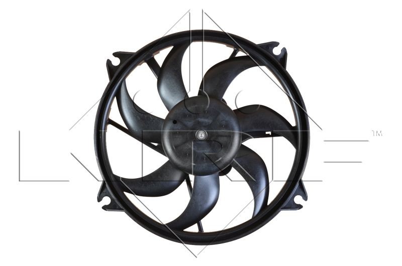 NRF 47347 Fan, radiator D1: 385 mm, 12V, 280W, without radiator fan shroud