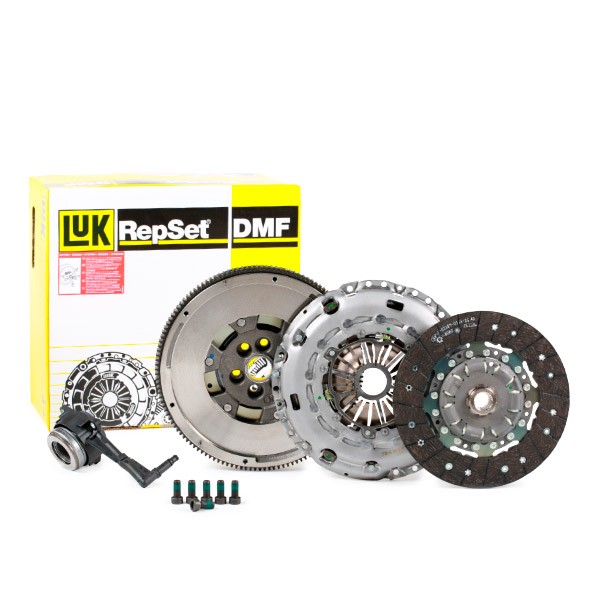 600 0017 00 LuK Clutch set MINI with central slave cylinder, without pilot bearing, with flywheel, with screw set, Requires special tools for mounting, Dual-mass flywheel with friction control plate, with automatic adjustment