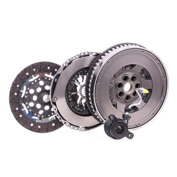 LuK 600006800 Clutch replacement kit with central slave cylinder, without pilot bearing, with flywheel, with screw set, Requires special tools for mounting, Dual-mass flywheel with friction control plate, with automatic adjustment