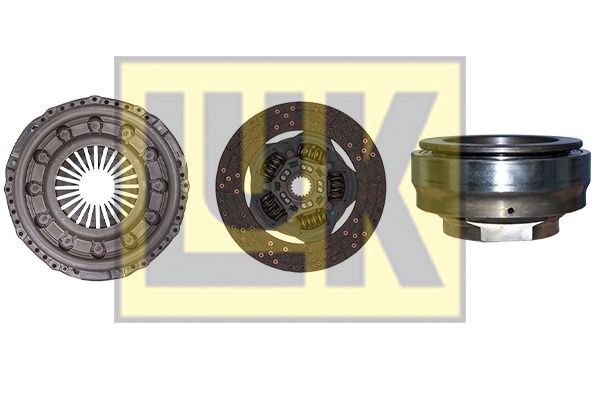 LuK BR 0222 636300500 Clutch Pressure Plate A006 250 67 04
