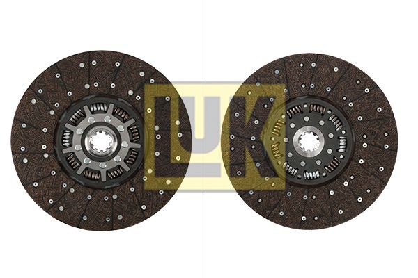 LuK BR 0222 636 3006 00 Clutch kit with clutch release bearing, 360mm
