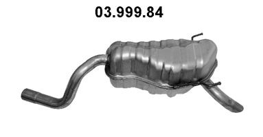 EBERSPÄCHER 03.999.84 Rear silencer FIAT experience and price