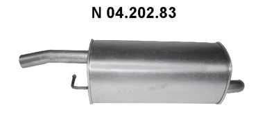EBERSPÄCHER 04.202.83 Exhaust mounting kit 1557510