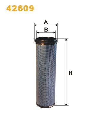 WIX FILTERS 42609 Air filter 190 2132
