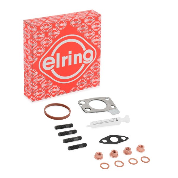ELRING 430.160 Mounting Kit, charger with gaskets/seals, with bolts/screws
