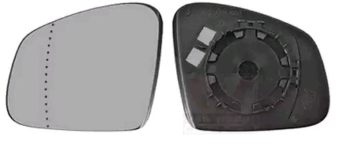 Spiegelglas links beheizbar konvex für Smart fortwo Coupe 450 451 Cabrio