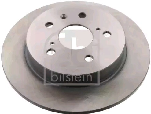 FEBI BILSTEIN 43898 Brake disc Rear Axle, 278x9mm, 5x114,3, solid, Coated