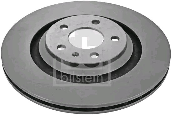FEBI BILSTEIN 43909 Brake disc Rear Axle, 330x22mm, 5x112, internally vented, coated