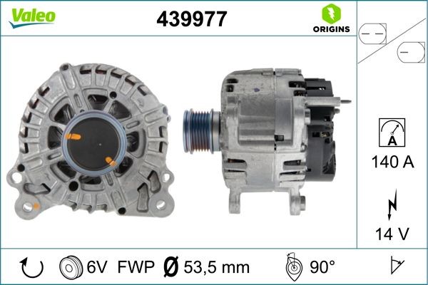 VALEO 439977 Audi A3 2018 Generator