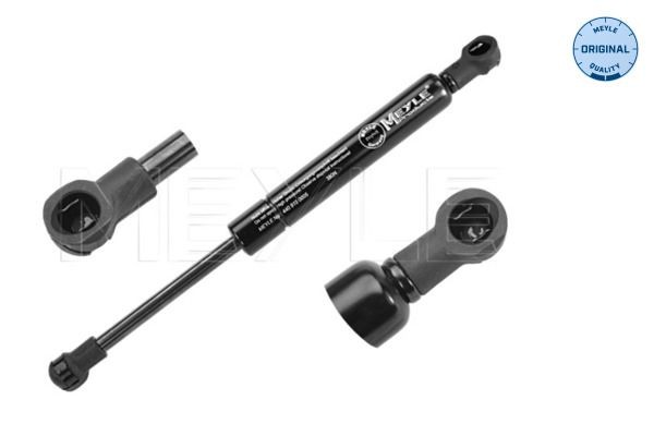 440 910 0005 MEYLE Tailgate struts LAND ROVER 380N, 240 mm, Front, ORIGINAL Quality