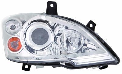 original Mercedes Vito W639 Headlights Xenon and LED ABAKUS 440-1196RMLEHMN