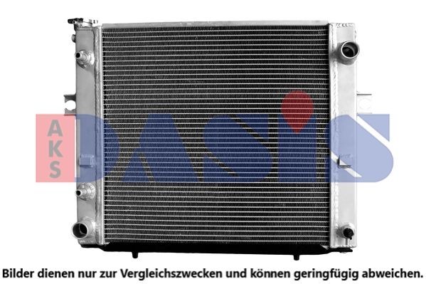 AKS DASIS 440699N Engine radiator 1210330000