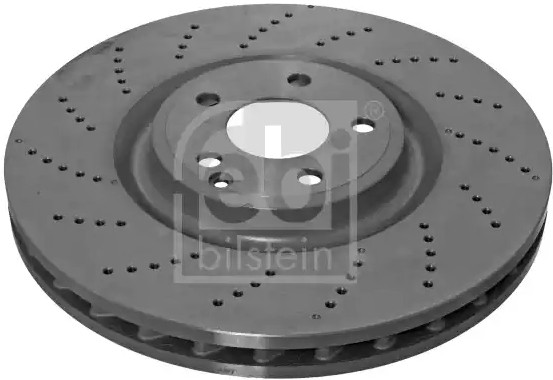 FEBI BILSTEIN 44085 Brake disc Front Axle, 360x36mm, 5x112, perforated/vented, Coated, High-carbon