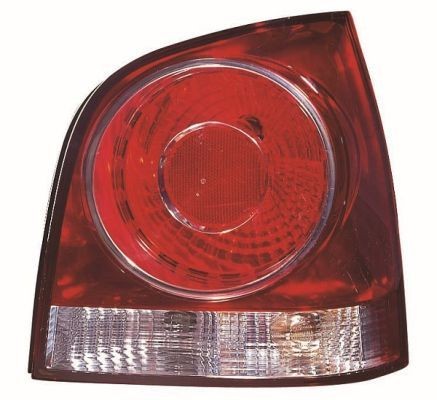 441-1984R-LD-UE ABAKUS Rückleuchte rechts, Rot, ohne Lampenträger, ohne  Glühlampe für Polo 9N